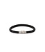 Armband Ellen Leer Zwart