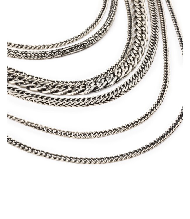 Buddha to Buddha Buddha to Buddha Nathalie Multi Gliederkette Kette Silber