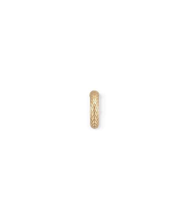Buddha to Buddha Oorbellen Ellen XS Creole Goud YG 14kt