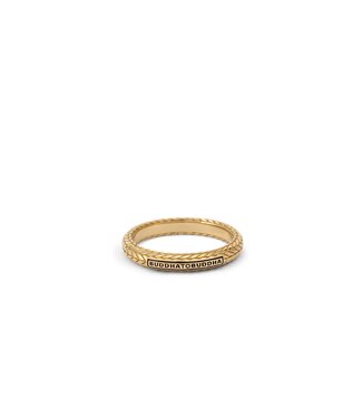 Buddha to Buddha Buddha to Buddha Ellen XS Goud Ring YG 14kt