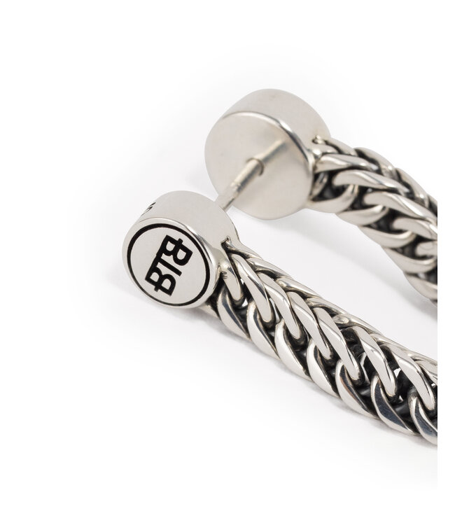 Buddha to Buddha Exclusive Esther Mini Oorhanger Silver Per Stuk 925 Sterling Silver – Free Engraving