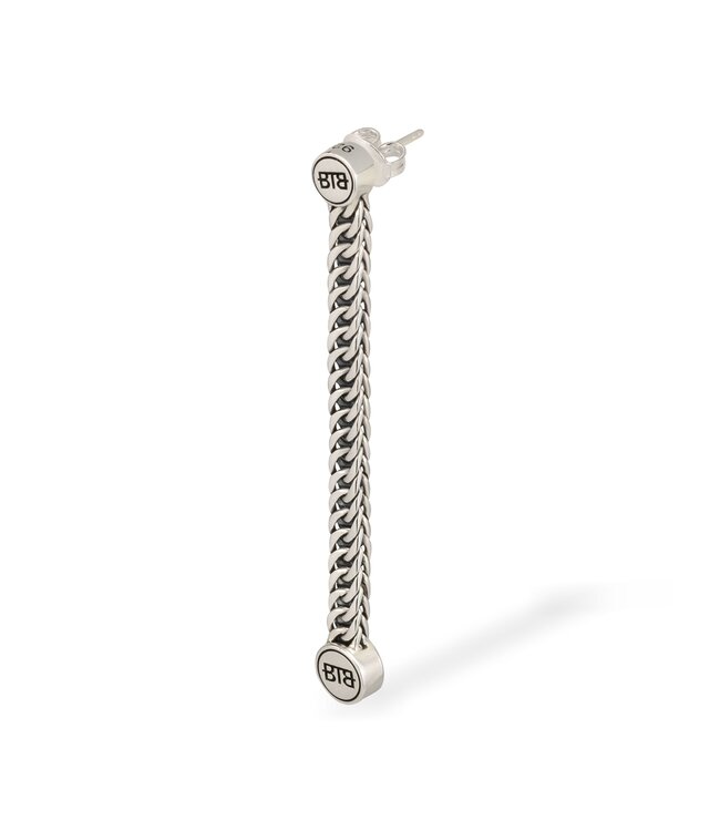 Buddha to Buddha Exklusives Esther Mini Oorhanger Silber Per Stuk aus 925er Sterlingsilber – Gratis Gravur