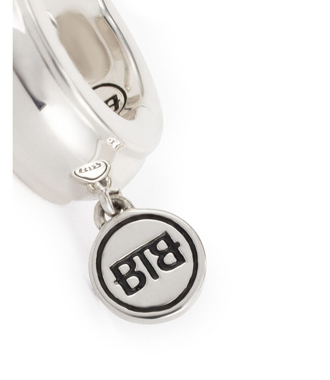 Buddha to Buddha Exclusive Batul Oorbel Silver Enkel Stuk 925 Sterling Silver – Free Engraving