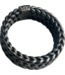 Ring Julius Zwart Rhodium Zilver