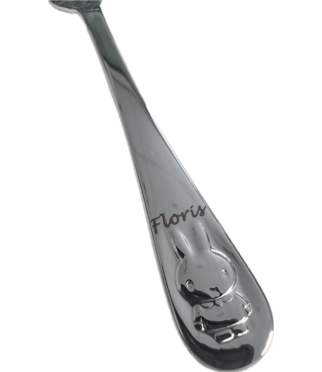 Zilverstad Miffy Baby Cutlery Set 4-piece Stainless Steel