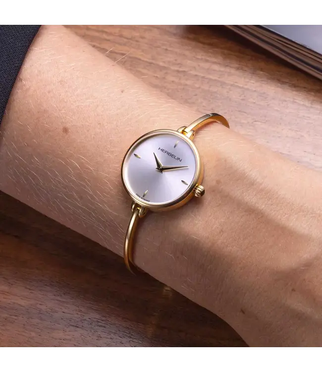 Herbelin Fil Dame Ronde Pvd Jaune