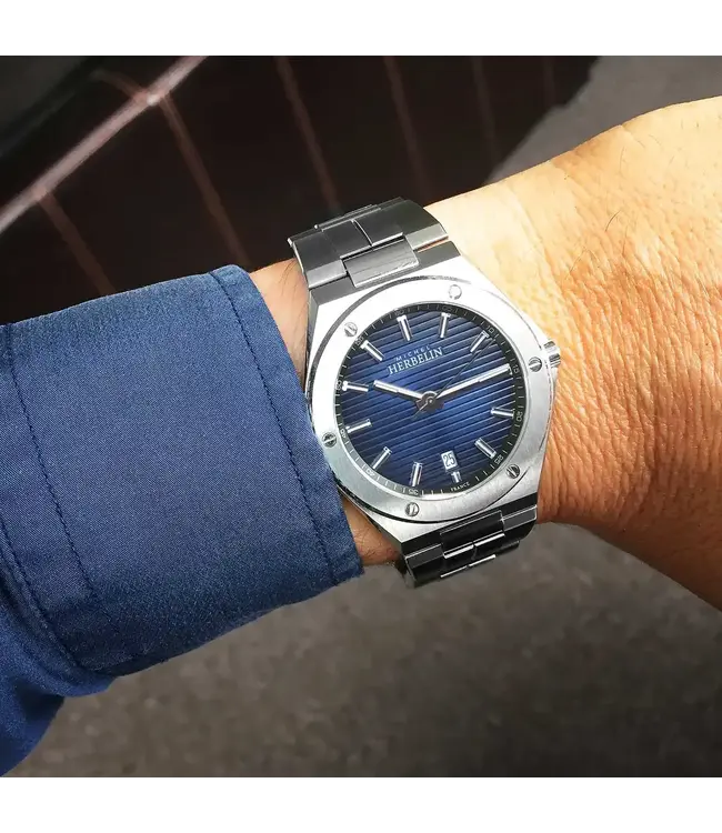 Herbelin Herrenuhr Capcamarat 40,5 mm 12245/B15