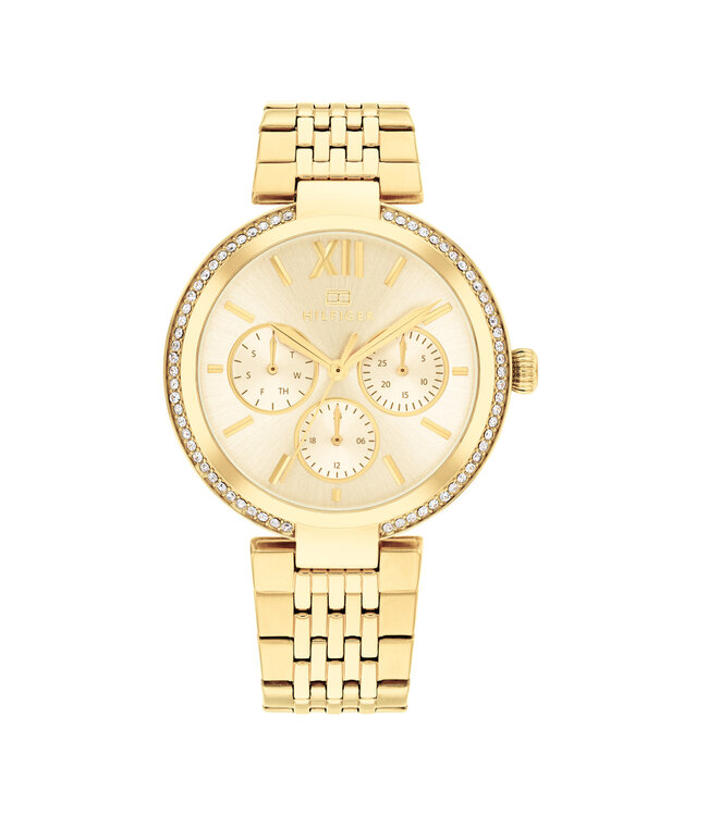 Tommy Hilfiger Sophia Dames horloge 36mm Staal gp