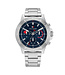 Tommy Hilfiger Bryan Heren 46mm Staal Staal