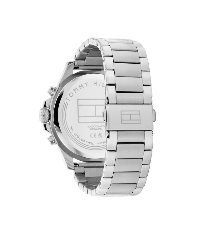 Tommy Hilfiger Tommy Hilfiger TH1792114 Horloge Heren Zilverkleurig 46mm