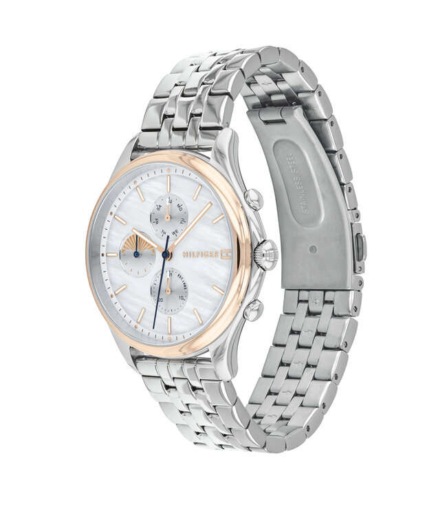 Tommy Hilfiger Tommy Hilfiger TH1782122 Horloge - Zilverkleurig 39mm