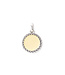 Buddha to Buddha Exclusieve George Coin Pendant Bicolor van 925 Sterling Zilver – Gratis Gravure