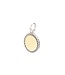 Buddha to Buddha Exclusieve George Coin Pendant Bicolor van 925 Sterling Zilver – Gratis Gravure