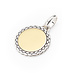 Buddha to Buddha Exclusieve George Coin Pendant Bicolor van 925 Sterling Zilver – Gratis Gravure