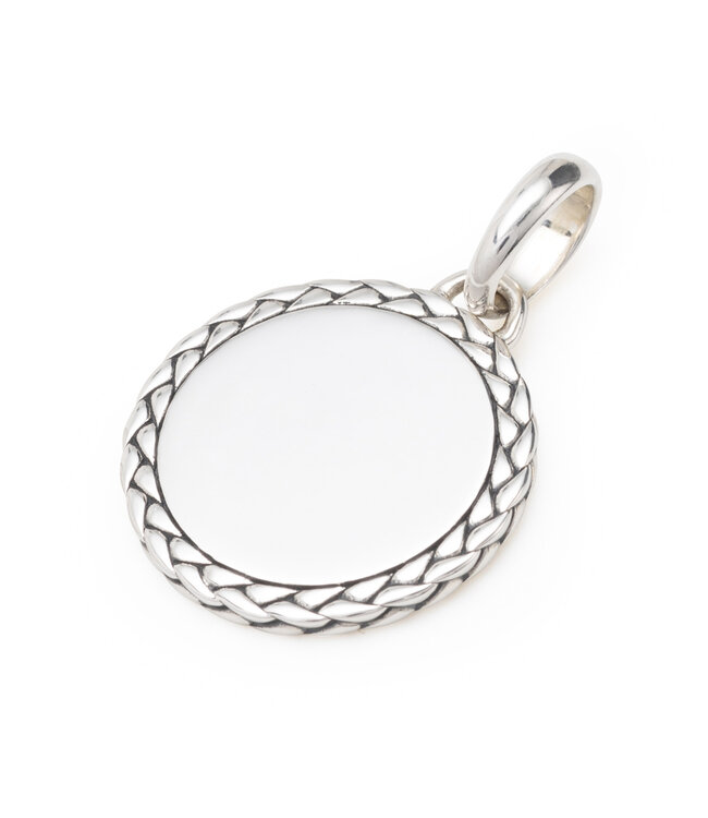 Buddha to Buddha George Coin Pendant Silver