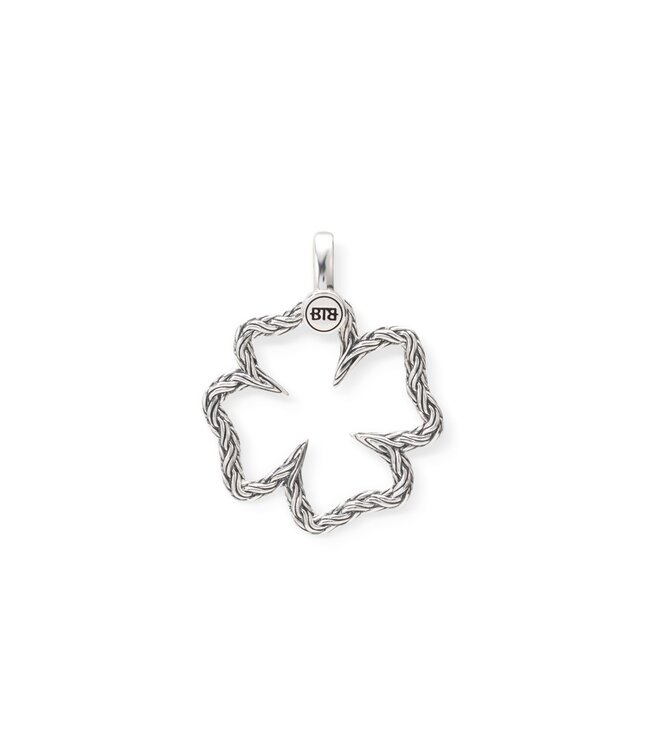 Buddha to Buddha Exclusieve Katja Clover Pendant Silver van 925 Sterling Zilver – Gratis Gravure