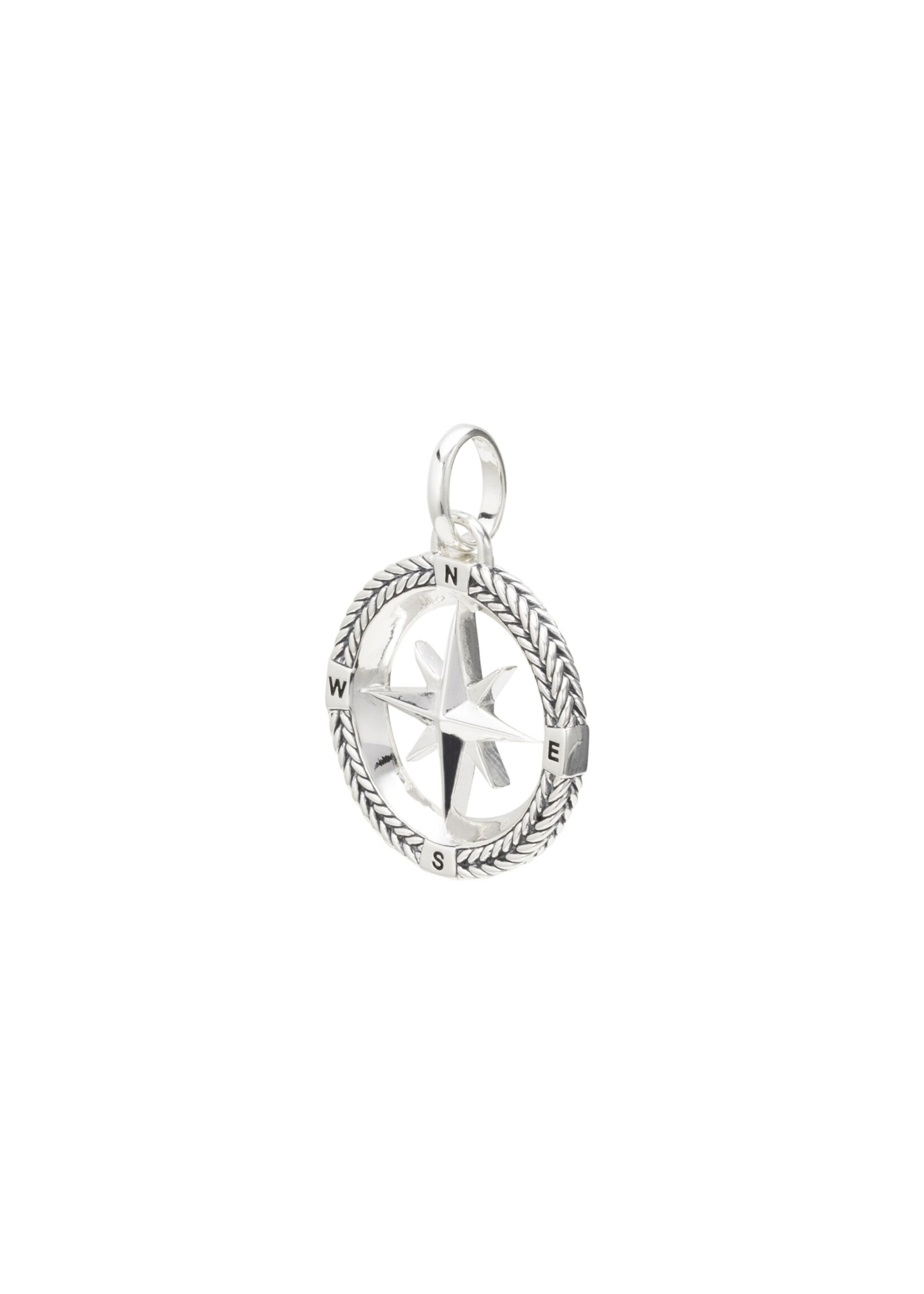 Buddha to Buddha Buddha to Buddha Barbara Compass Anhänger Silber