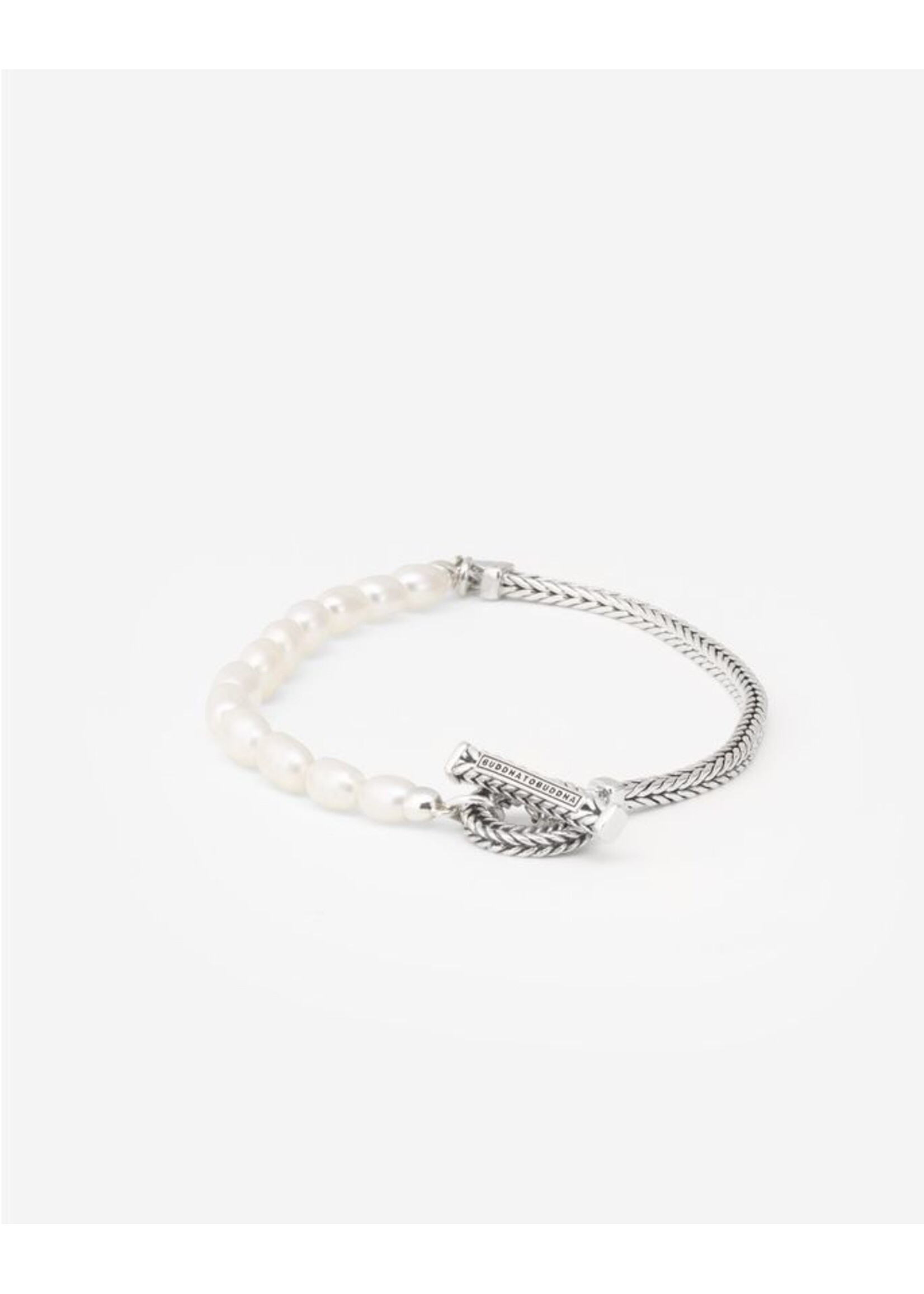 Buddha to Buddha Buddha to Buddha Barbara Mini Perle Armband Silber
