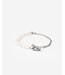 Barbara Mini Parel Armband Zilver