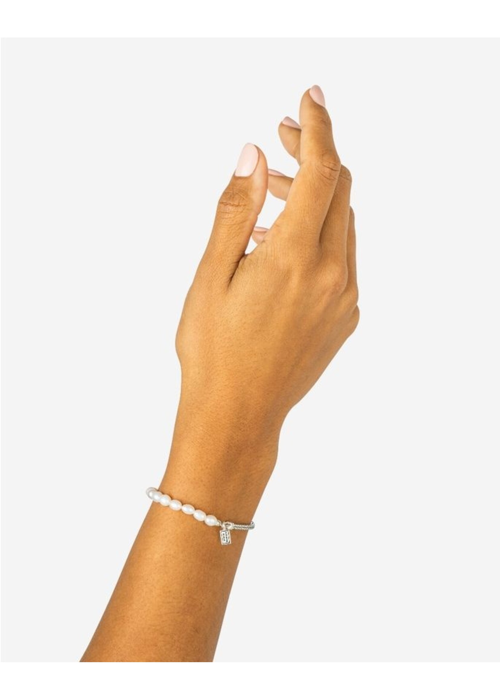 Buddha to Buddha Buddha to Buddha Barbara Mini Perle Armband Silber