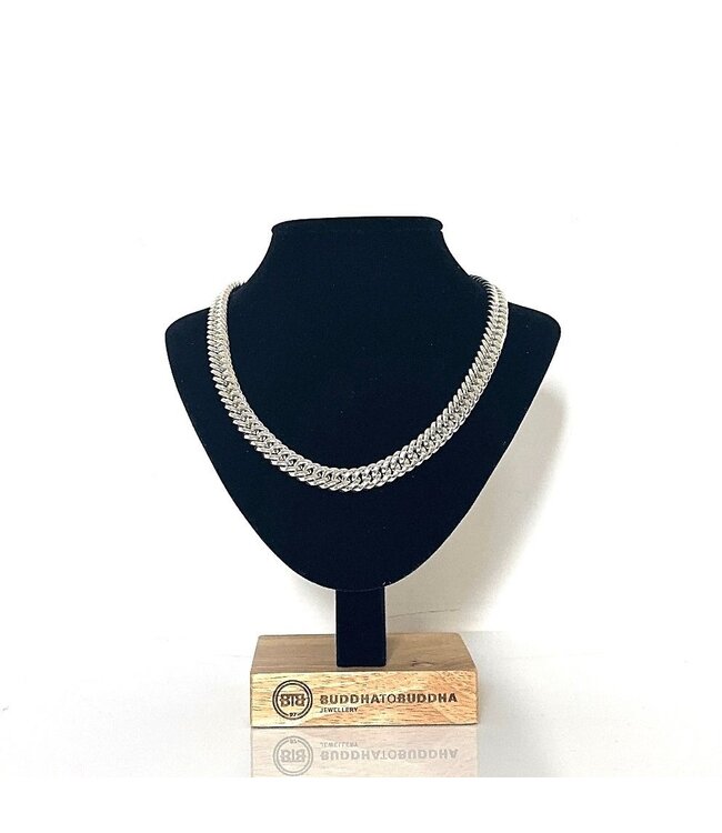 Buddha to Buddha Schakel XS Ketting Zilver