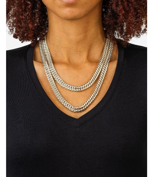 Buddha to Buddha Buddha to Buddha Gliederkette XS Kette Silber