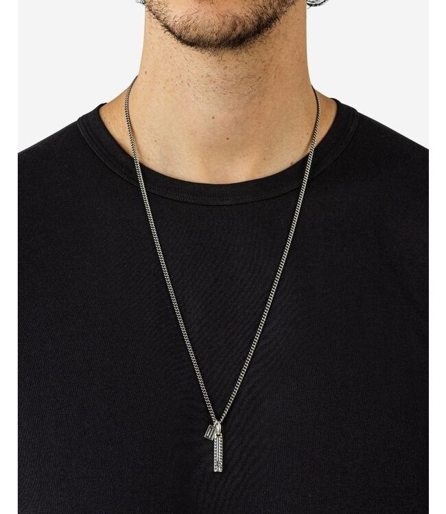 Buddha to Buddha Exklusives Ben Mini (Edel)steen Hanger Silber Onyx aus 925er Sterlingsilber – Gratis Gravur