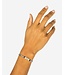 Buddha to Buddha Ben Mini Gemstone Armband Silber Onyx