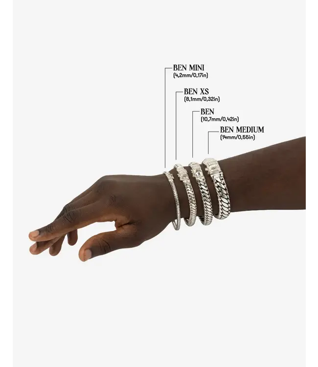 Buddha to Buddha Ben Mini Gemstone Armband Silber Malachit