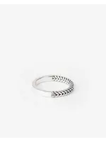 Buddha to Buddha Barbara Mini Dual Ring Zilver