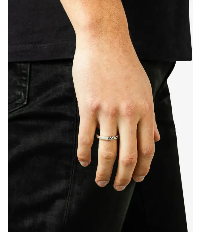 Buddha to Buddha Barbara Mini Dual Ring Silver