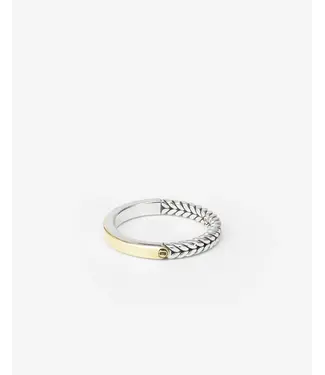Buddha to Buddha Barbara Mini Dual Ring Bicolor