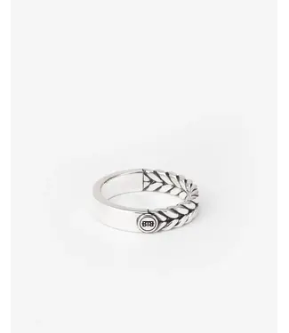 Buddha to Buddha Barbara Small Dual Ring Zilver