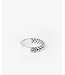 Barbara Small Dual Ring Zilver