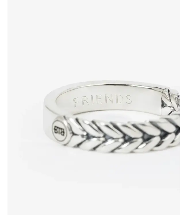 Barbara Small Dual Ring Zilver