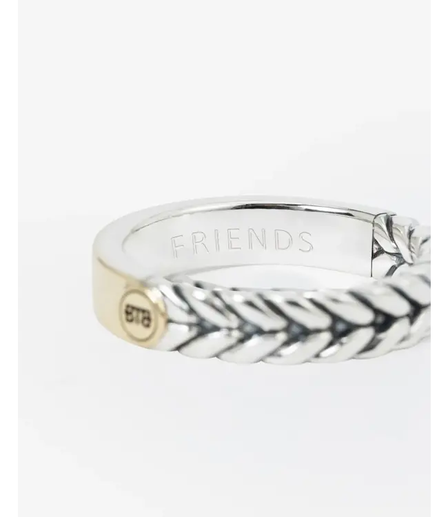 Buddha to Buddha Barbara Small Dual Ring Bicolor