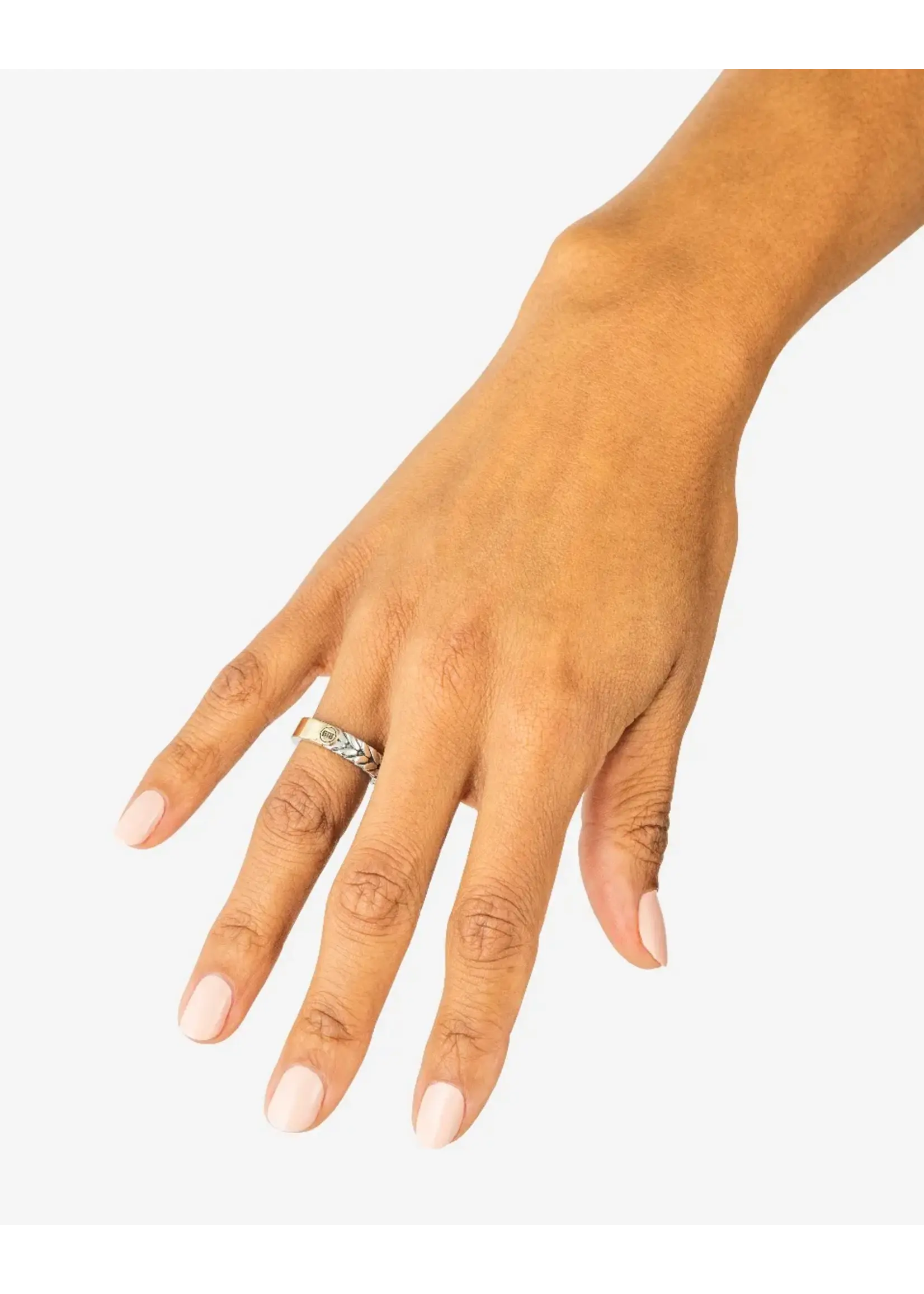 Buddha to Buddha Buddha to Buddha Barbara Small Dual Ring Bicolor