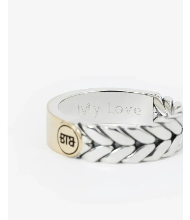 Buddha to Buddha Barbara Dual Ring Bicolor