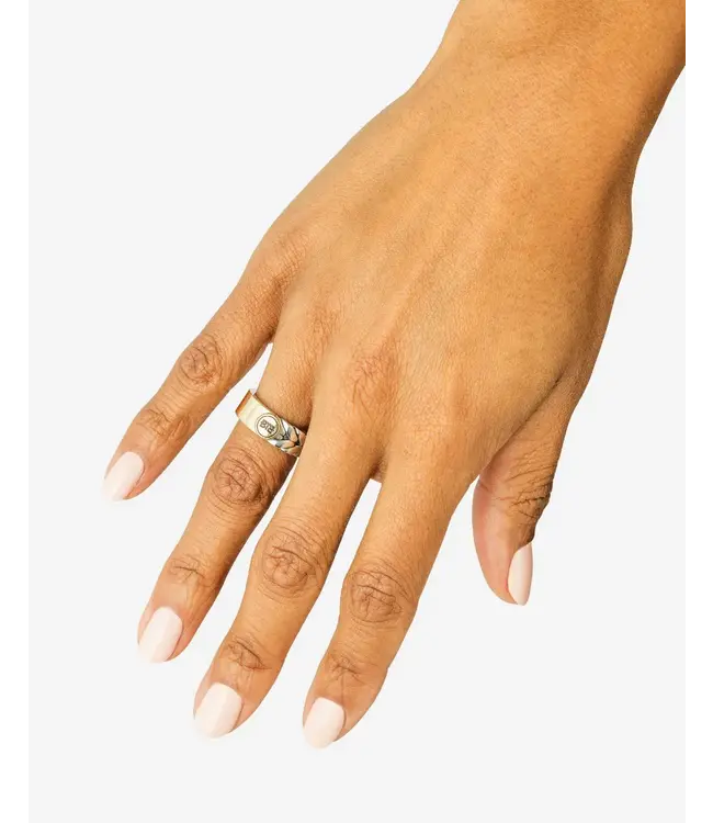 Buddha to Buddha Barbara Dual Ring Bicolor