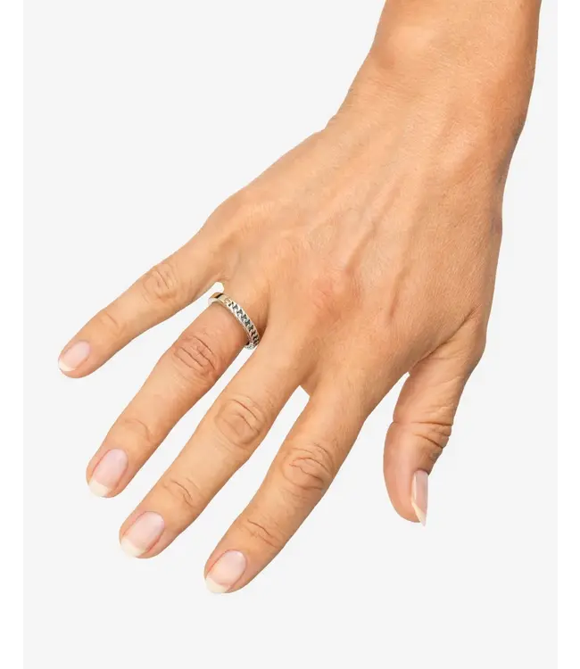 Buddha to Buddha Esther Mini Dual Ring Bicolor