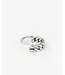 Buddha to Buddha Esther Dual Ring Silver