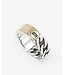 Buddha to Buddha Exclusive Esther Dual Ring Bicolor 925 Sterling Silver – Free Engraving