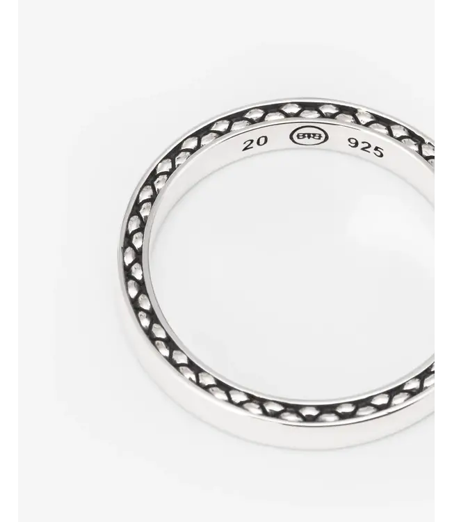 Buddha to Buddha Buddha to Buddha George Mini Smooth Ring Silver