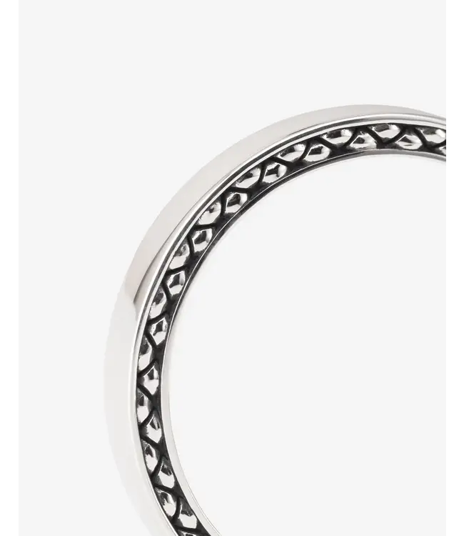 Buddha to Buddha George Mini Smooth Ring Silber