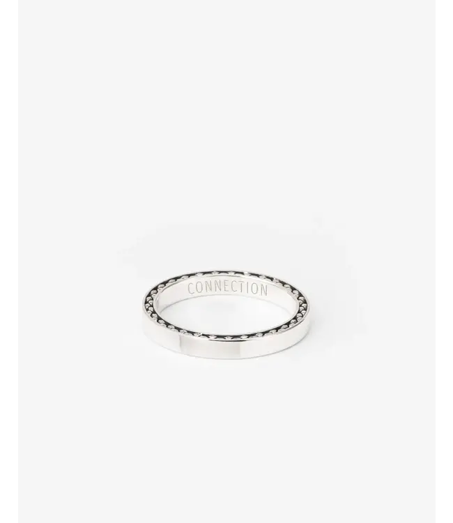 Buddha to Buddha Exclusieve George Mini Gladde Ring Zilver van 925 Sterling Zilver – Gratis Gravure