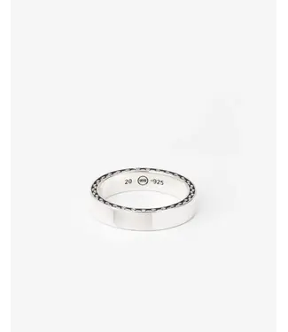 George Small Smooth Ring Silber