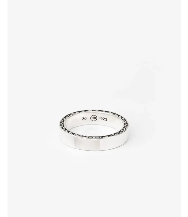 George Small Gladde Ring Zilver