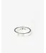 George Small Gladde Ring Zilver