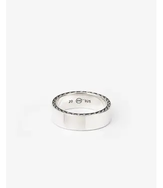 Buddha to Buddha George Smooth Ring Silver