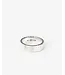 George Gladde Ring Zilver